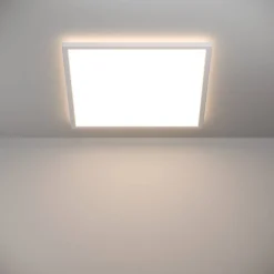 Kattovalaisin Eglo Rovito LED CCT 39x39cm IP44 valkoinen