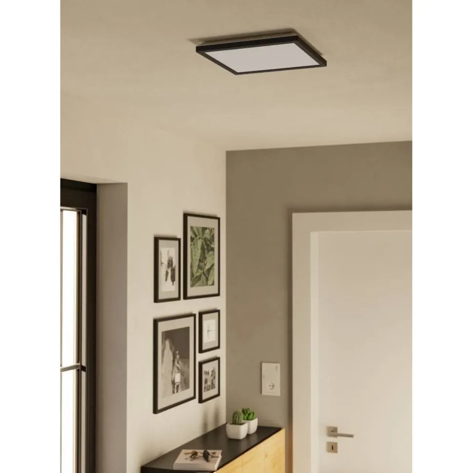 Kattovalaisin Eglo Rovito LED CCT 39x39cm IP44 valkoinen