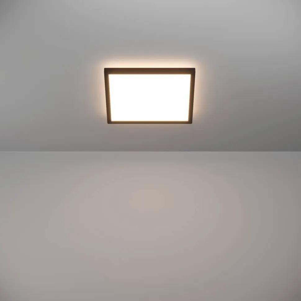 Kattovalaisin Eglo Rovito LED CCT 39x39cm IP44 valkoinen