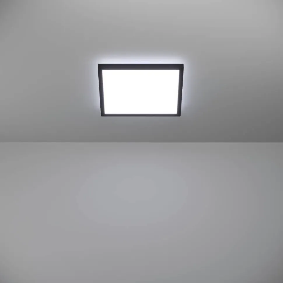Kattovalaisin Eglo Rovito LED CCT 39x39cm IP44 valkoinen