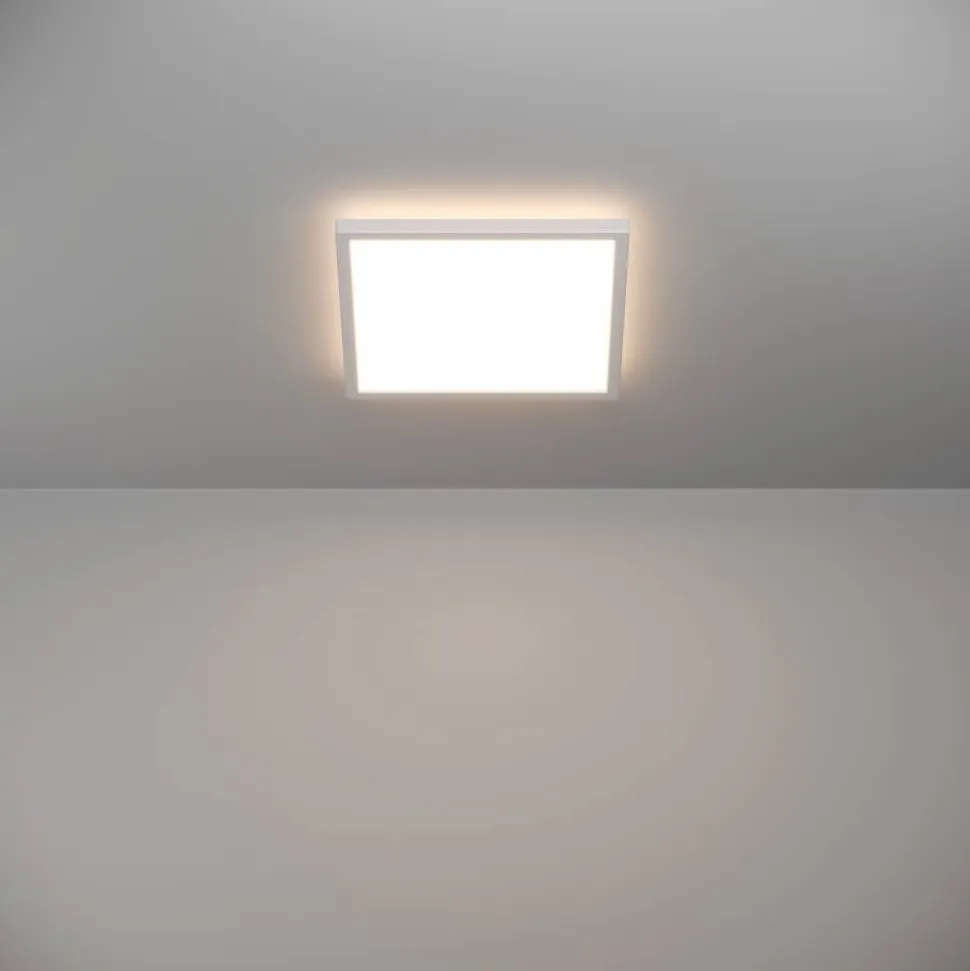 Kattovalaisin Eglo Rovito LED CCT 39x39cm IP44 valkoinen