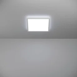 Kattovalaisin Eglo Rovito LED CCT 39x39cm IP44 valkoinen