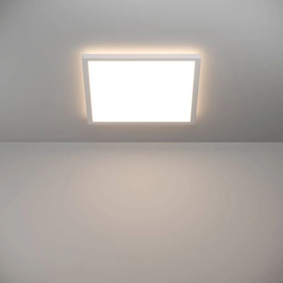 Kattovalaisin Eglo Rovito LED CCT 39x39cm IP44 valkoinen