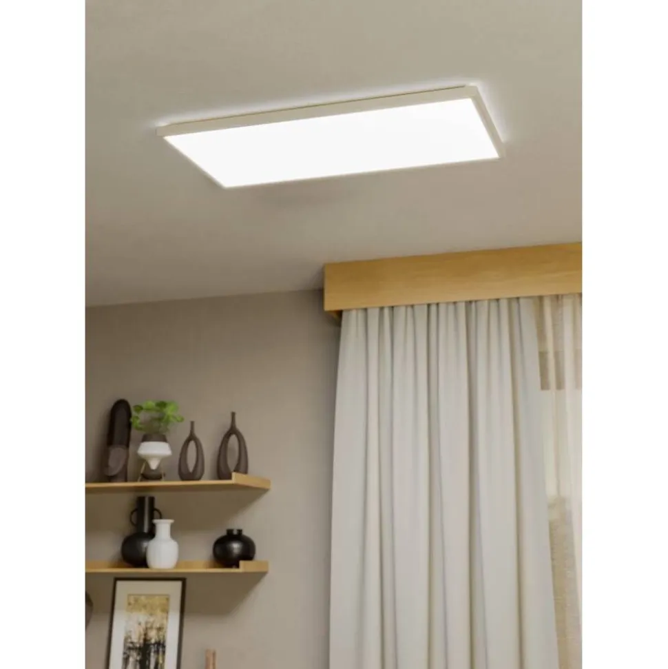 Kattovalaisin Eglo Rovito LED CCT 39x39cm IP44 valkoinen