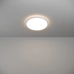 Kattovalaisin Eglo Rovito LED CCT Ø30cm IP44 valkoinen