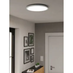 Kattovalaisin Eglo Rovito LED CCT Ø30cm IP44 valkoinen