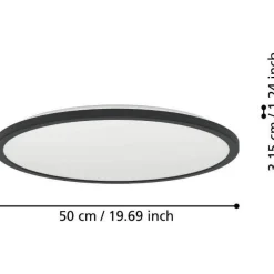 Kattovalaisin Eglo Rovito LED CCT Ø30cm IP44 valkoinen