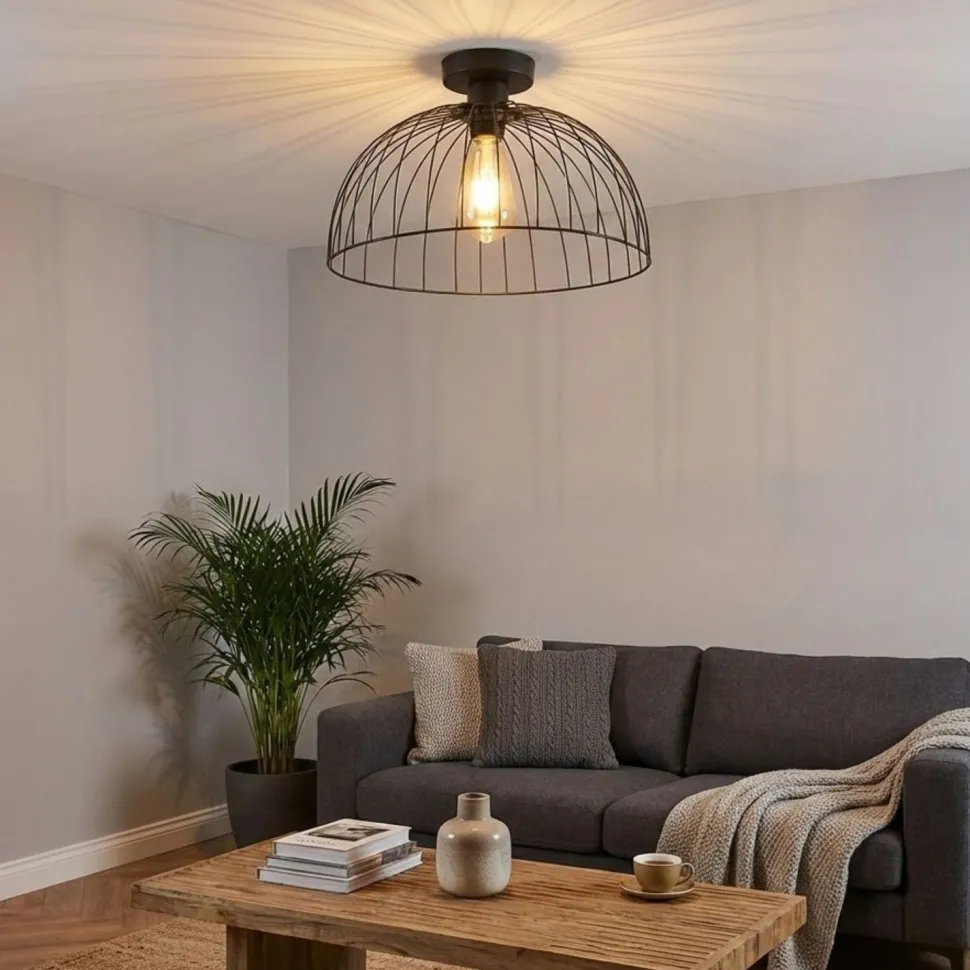 Kattovalaisin Linento Lighting Kadeh musta
