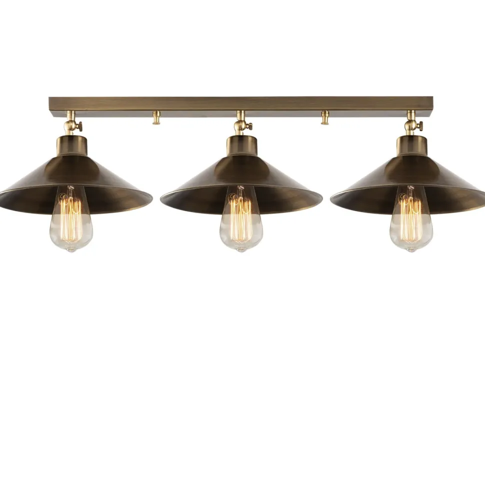 Kattovalaisin Linento Lighting Berceste, messinki, Ø24cm