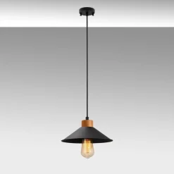 Kattovalaisin Linento Lighting GMN-00007, Ø24cm, musta