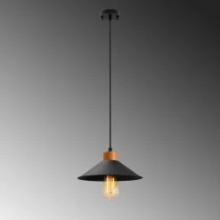 Kattovalaisin Linento Lighting GMN-00007, Ø24cm, musta