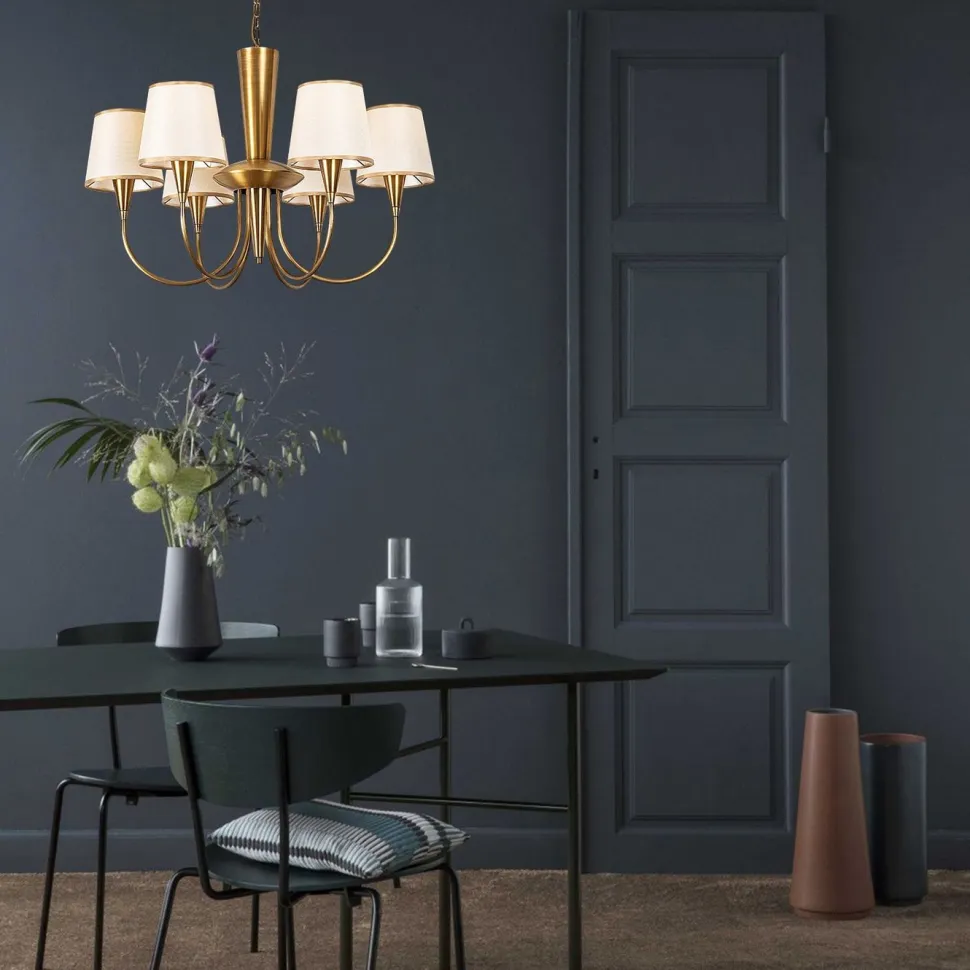 Kattovalaisin Linento Lighting Pardo 6-osainen kulta