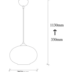 Kattovalaisin Linento Lighting Camini musta/keltainen