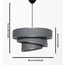 Kattovalaisin Linento Lighting Couper, beige/kulta