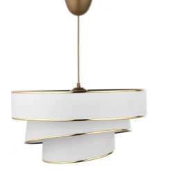 Kattovalaisin Linento Lighting Couper, beige/kulta