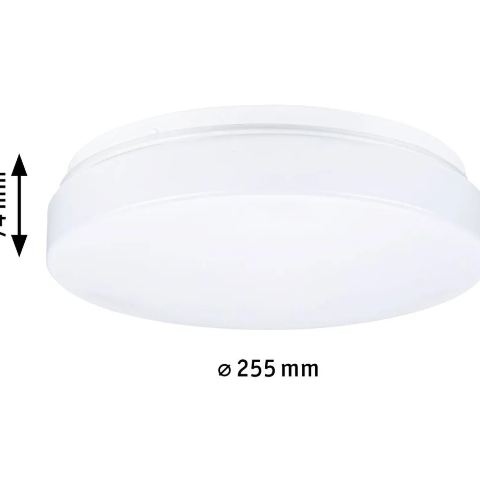 Kattovalaisin Paulmann Axin, IP44, E27, himmennettävä, valkoinen