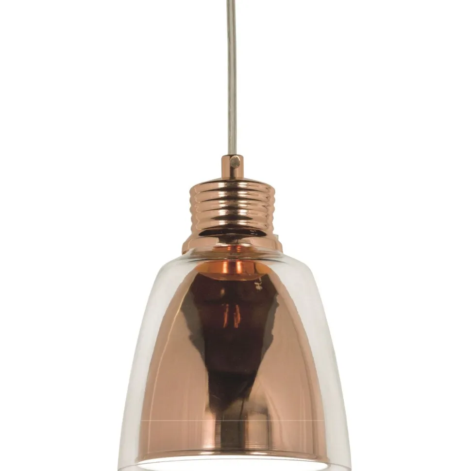 Kattovalaisin Aneta Lighting Bay 14 kupari/kirkas