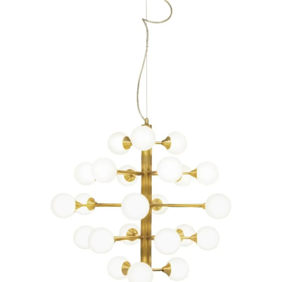 Kattovalaisin Aneta Lighting Cosmos Ø68,5cm 24-osainen mattamessinki