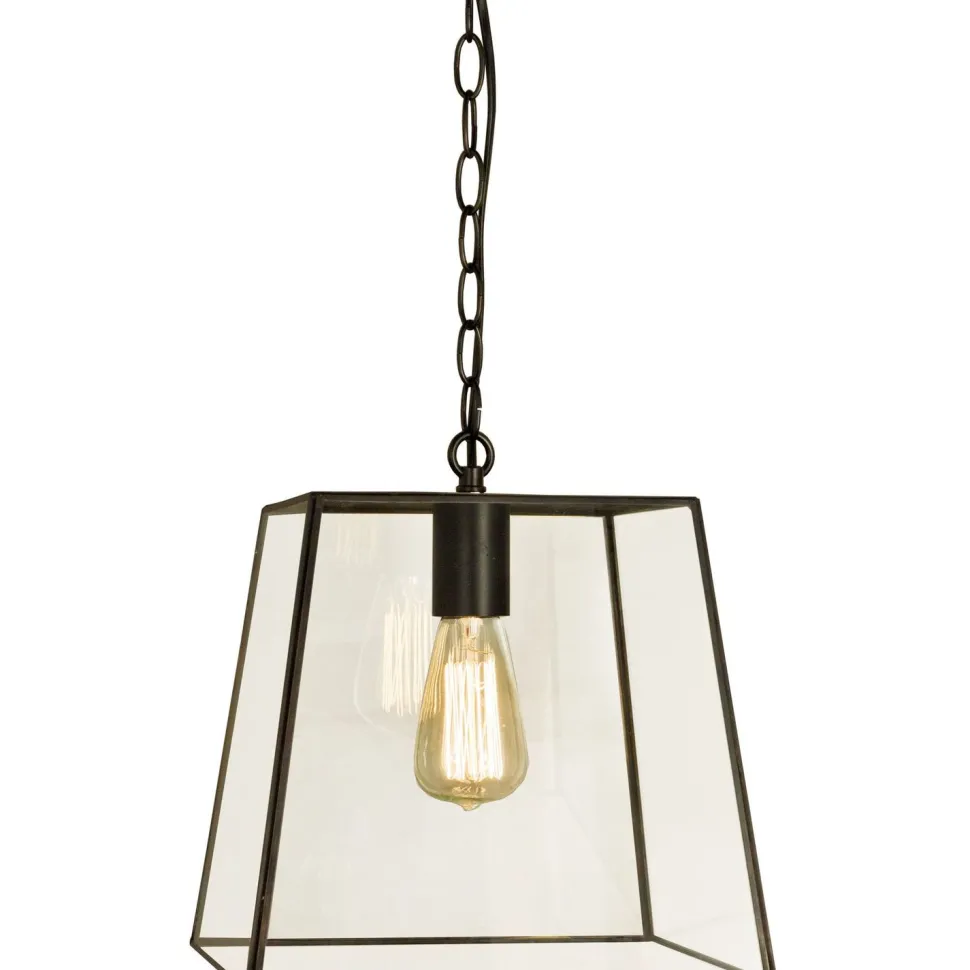 Kattovalaisin Aneta Lighting Diplomat 28x28 cm musta/kirkas