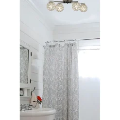 Kattovalaisin Aneta Lighting Julietta 4-osainen IP44 kromi/kirkas