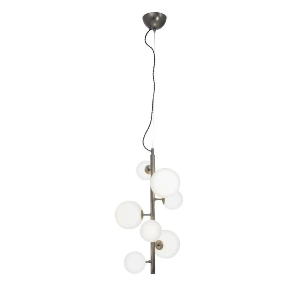Kattovalaisin Aneta Lighting Molekyl Ø38cm tina/valkoinen