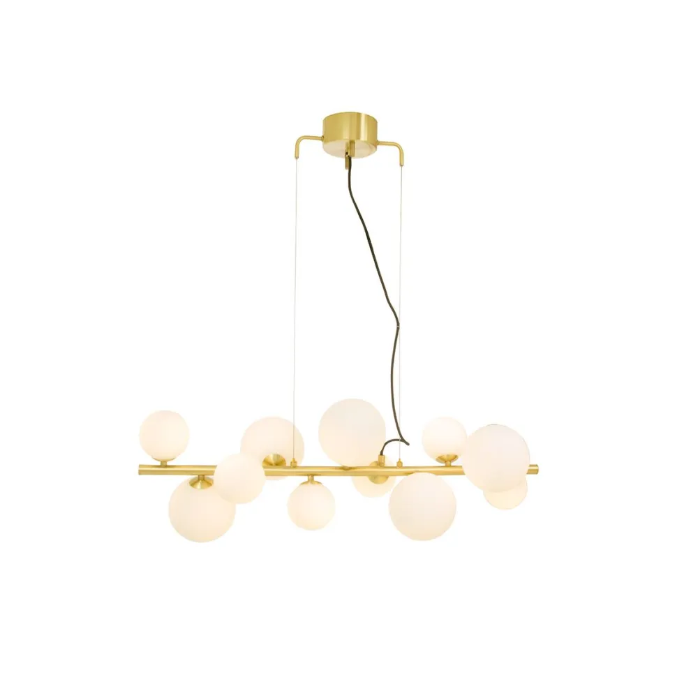 Kattovalaisin Aneta Lighting Molekyl mattamessinki/valkoinen