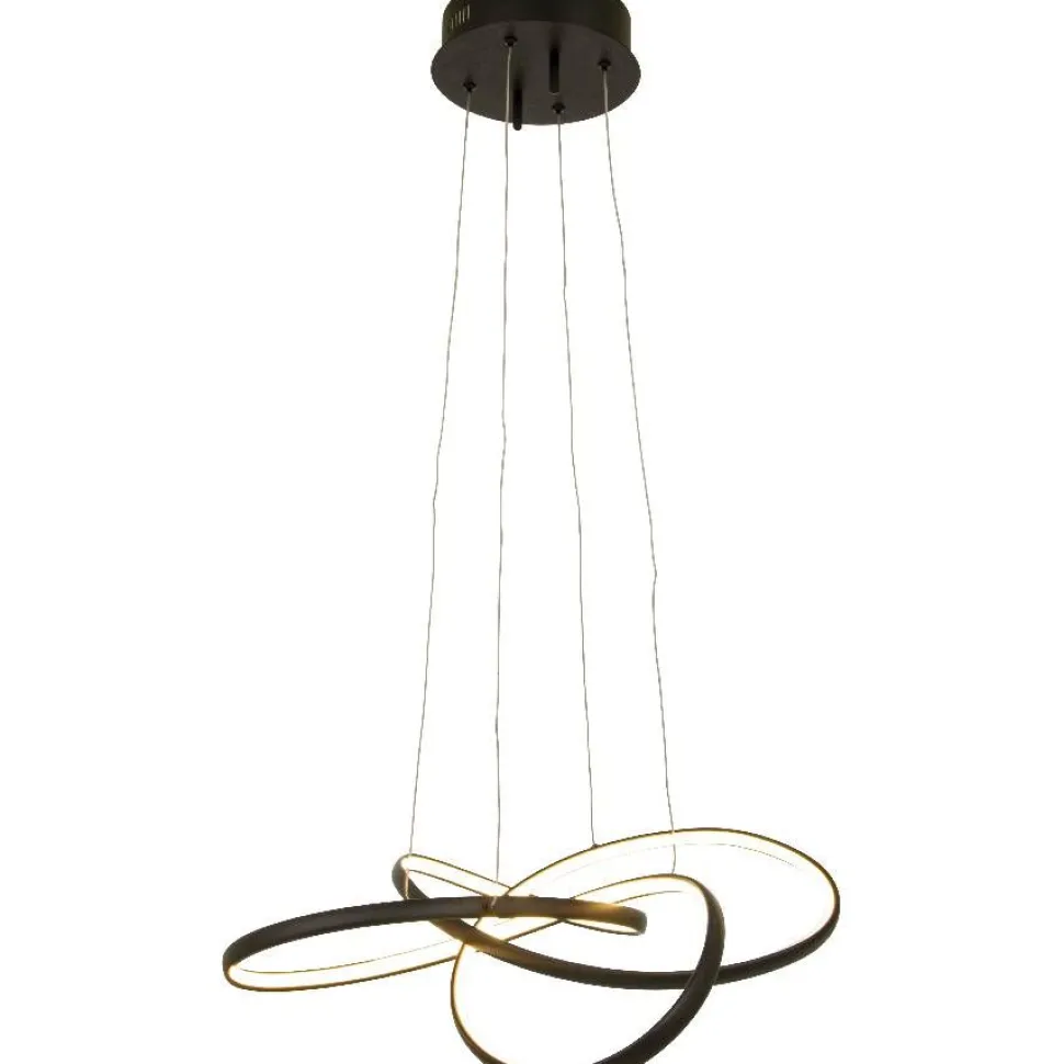 Kattovalaisin Aneta Lighting Nebulosa Ø65cm musta