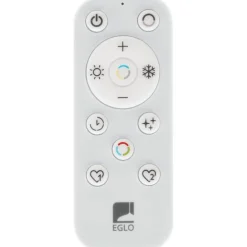 Kattovalaisin Eglo Balazote LED CCT Ø38cm musta