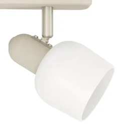 Kattovalaisin Eglo Corato, 3xE14, 18W, IP20, hiekka/valkoinen