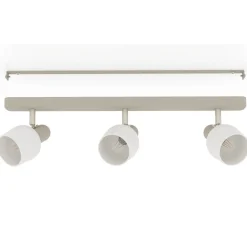 Kattovalaisin Eglo Corato, 3xE14, 18W, IP20, hiekka/valkoinen