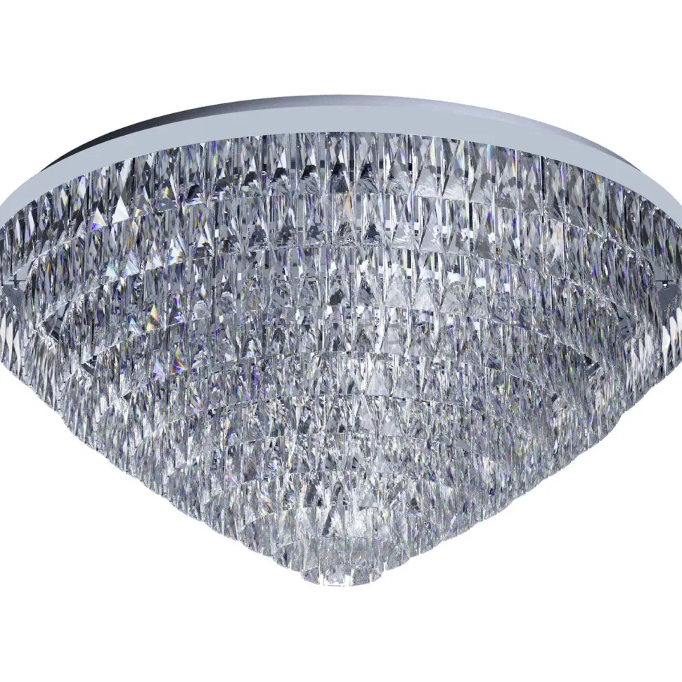 Kattovalaisin Eglo Crystal&Design Valparaiso Ø980 mm kromi