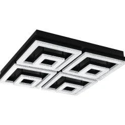 Kattovalaisin Eglo Fradelo 1 520x520mm musta