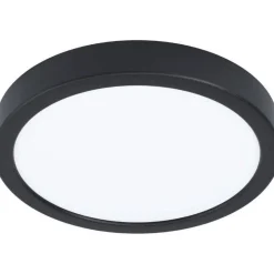 Kattovalaisin Eglo Fueva 5 LED CCT Ø21cm liiketunnistin musta