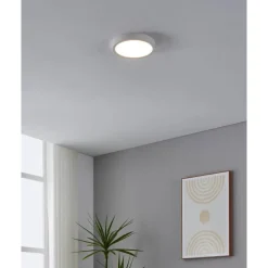 Kattovalaisin Eglo Fueva 5 LED CCT Ø21cm liiketunnistin musta