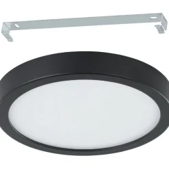Kattovalaisin Eglo Fueva 5 LED CCT Ø21cm liiketunnistin musta