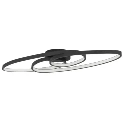 Kattovalaisin Eglo Gianella, LED, 38W, IP20, musta/valkoinen