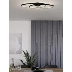 Kattovalaisin Eglo Gianella, LED, 38W, IP20, musta/valkoinen