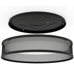 Kattovalaisin Eglo Luppineria, Ø38.5cm, LED, 20W, IP20, musta