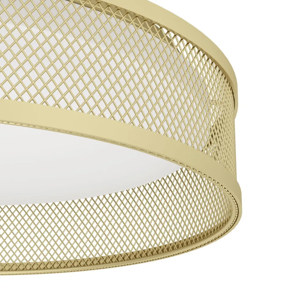 Kattovalaisin Eglo Luppineria, Ø38.5cm, LED, 20W, IP20, musta
