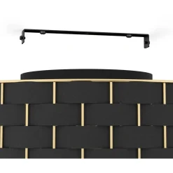 Kattovalaisin Eglo Marasales Ø48cm musta