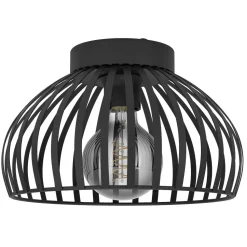 Kattovalaisin Eglo Mogano 3, Ø28cm, E27, 40W, IP20, musta