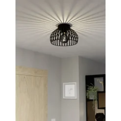 Kattovalaisin Eglo Mogano 3, Ø28cm, E27, 40W, IP20, musta