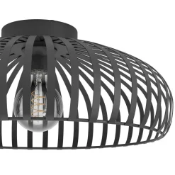 Kattovalaisin Eglo Mogano 3, Ø43cm, E27, 40W, IP20, musta