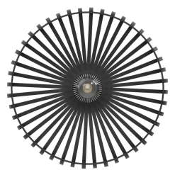 Kattovalaisin Eglo Mogano 3, Ø43cm, E27, 40W, IP20, musta