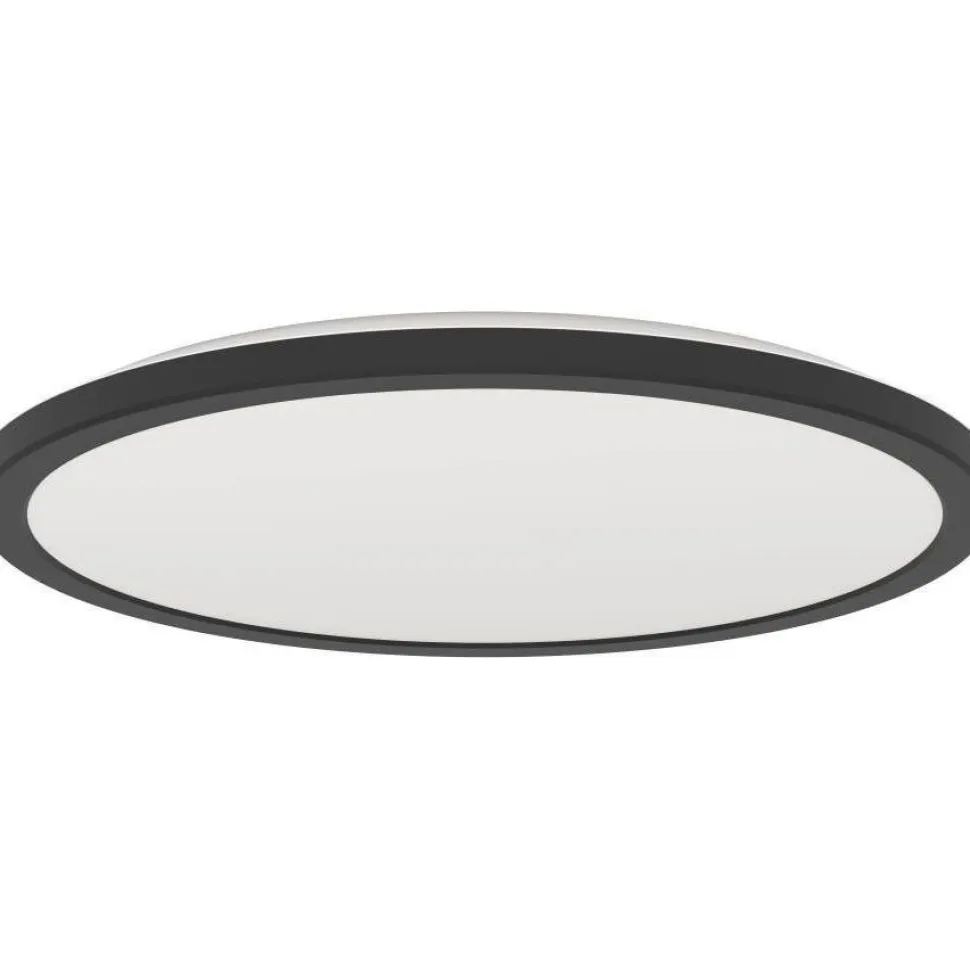 Kattovalaisin Eglo Rovito-R LED CCT Ø39cm IP44 musta