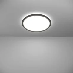 Kattovalaisin Eglo Rovito-R LED CCT Ø39cm IP44 musta