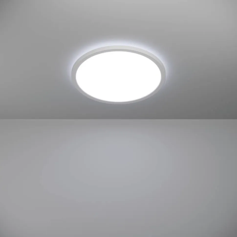 Kattovalaisin Eglo Rovito-R LED CCT Ø39cm IP44 musta