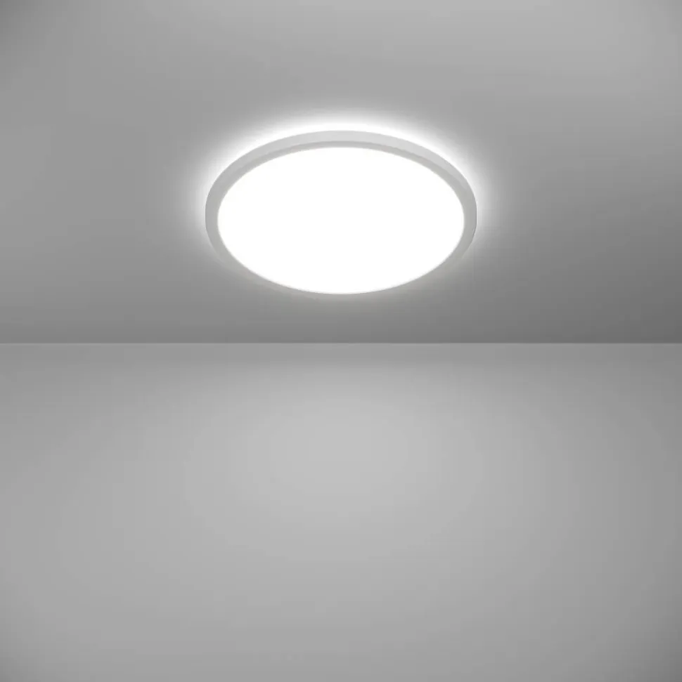 Kattovalaisin Eglo Rovito-R LED CCT Ø39cm IP44 musta