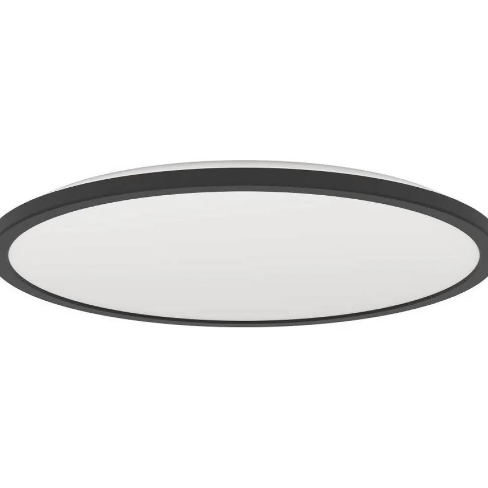 Kattovalaisin Eglo Rovito-R LED CCT Ø39cm IP44 musta