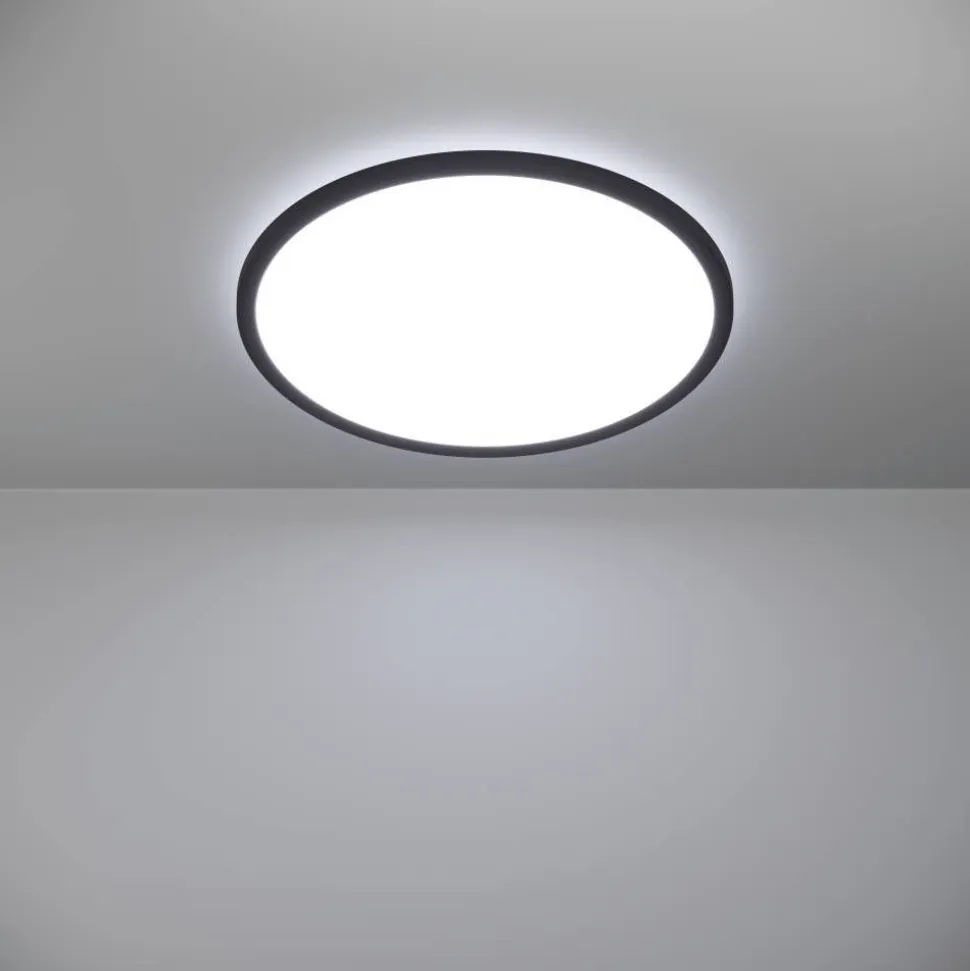 Kattovalaisin Eglo Rovito-R LED CCT Ø39cm IP44 musta